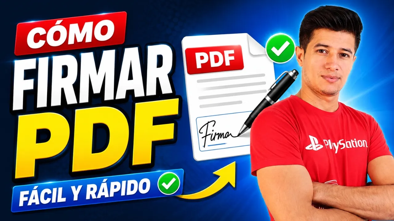 Cómo firmar un PDF
