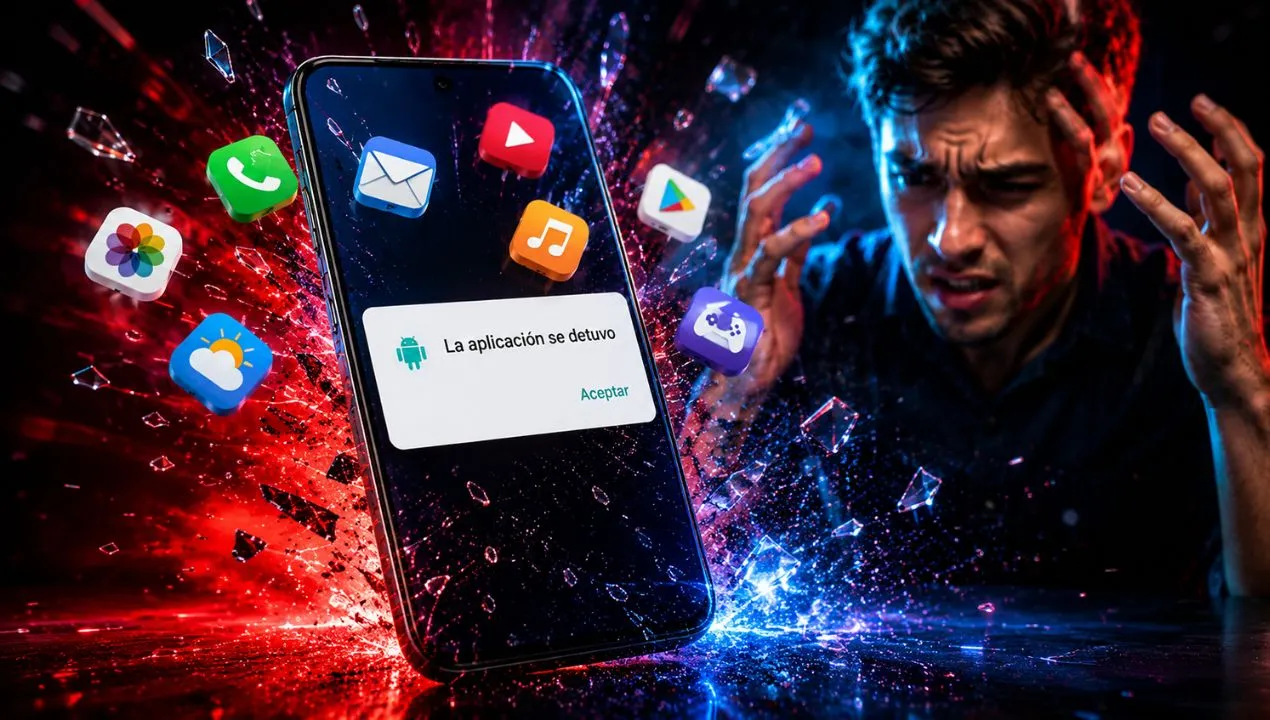 ¿Porque mi celular me saca de las aplicaciones?